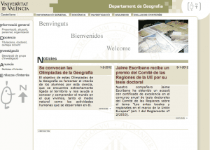 Universidad Geografia blog gerson beltran